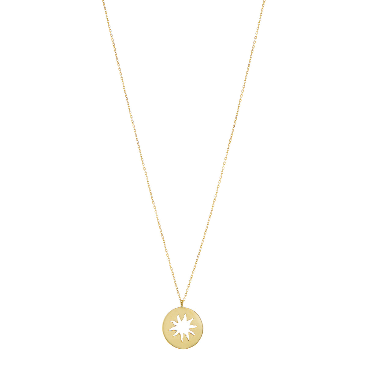 Gold Heart Necklace with Thin Chain – Gazza Ladra Fine Jewelry